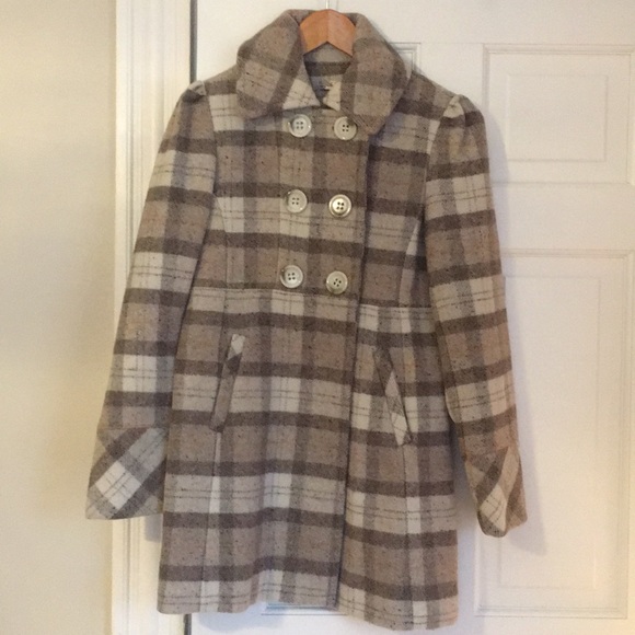 American Rag Jackets & Blazers - Women’s plaid pea coat